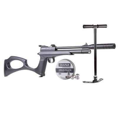 Diana Bandit Black Combo, .177 Caliber (4.5mm) Pellet